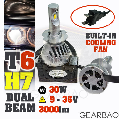 Car Headlight-L6[ H7 ]-Dual Beam Car LED Headlight