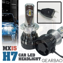 Load image into Gallery viewer, Car Headlight-MX15 H7 Car LED Headlight Driving Light Bulbs Hi/Lo Beam White 6000K