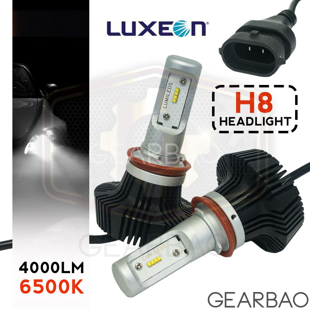 Car Headlight-LUXEON ZES-H8-Car LED Headlight Kit-4000LM 6500K